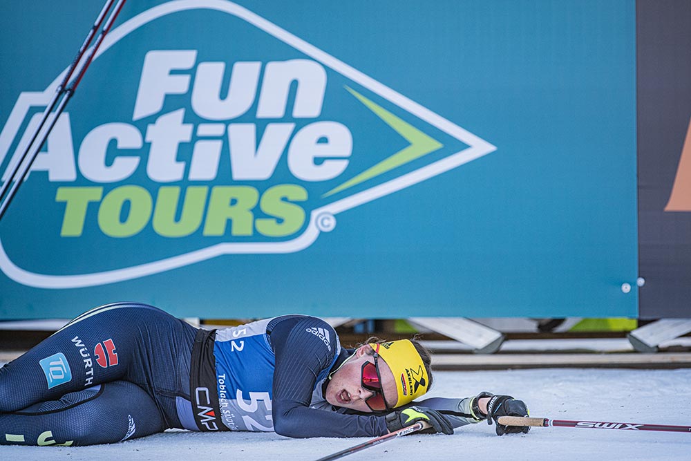 Worldcup Tour de Ski Toblach Langlauf